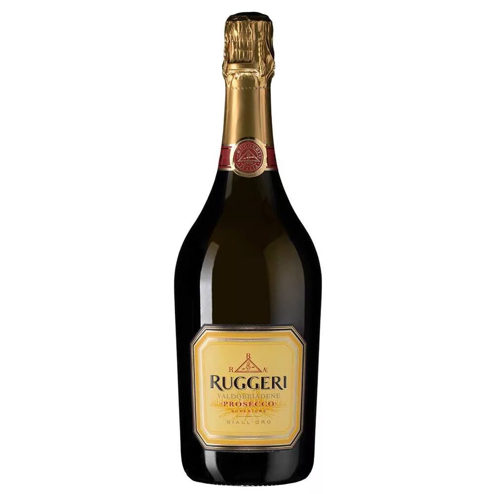 Prosecco argeo ruggeri. Шампанское Ruggeri Prosecco. Игристое вино Prosecco Giall'Oro, Ruggeri. Шампанское Ruggeri Extra Dry. Просекко Руджери Вальдоббьядене.