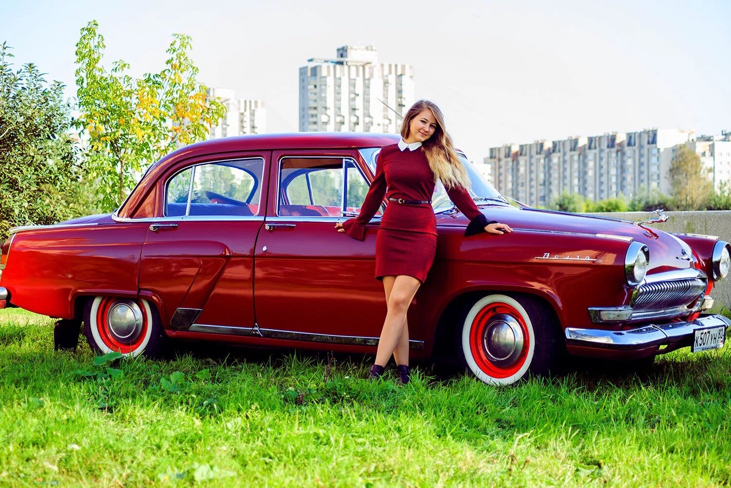 Газ 21 и девочки ч.4 - ГАЗ 21, 2,4 л, 1961 года фотография DRIVE2