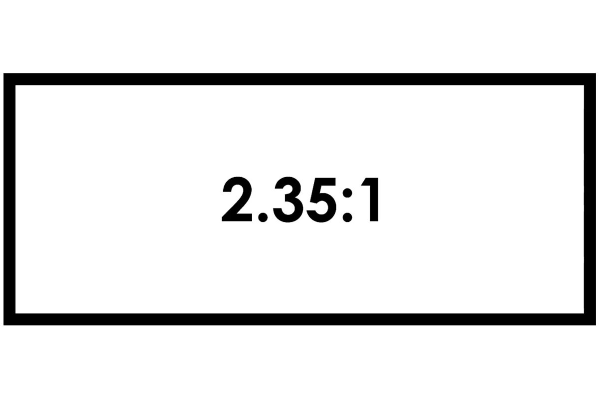 1.85:1 Соотношение сторон. 2 35 1 Соотношение сторон. 2.35 Соотношение сторон. Формат кадра 2,35:1.