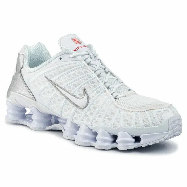 Nike Shox TL White Metallic Silver. Nike Shox TL White Silver. Nike Shox TL av3595 002. Nike Shox TL White Metallic.