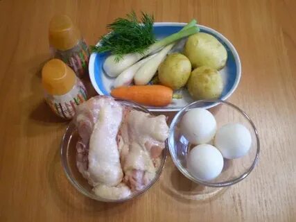 Курица картошка яйцо