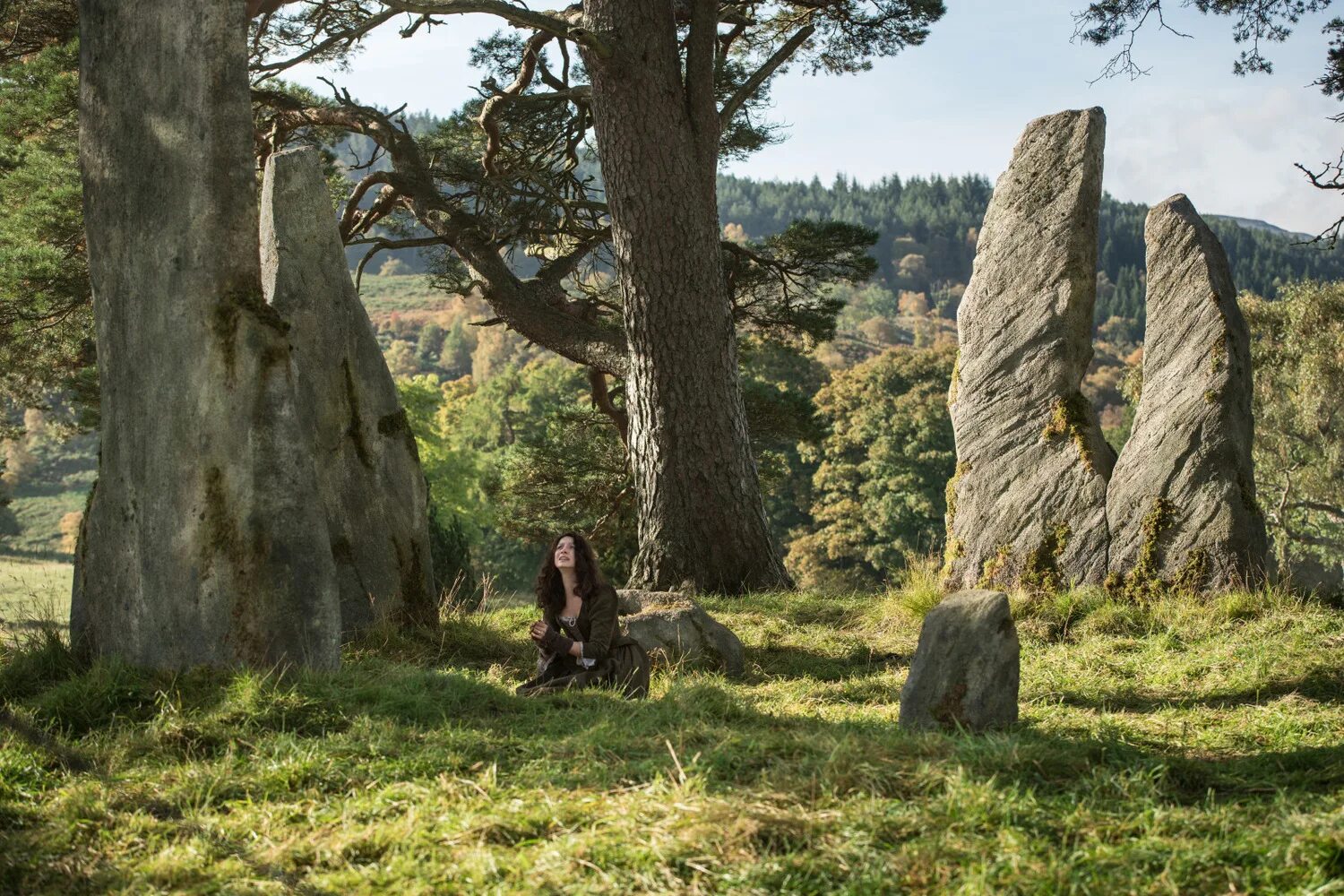 Stone through