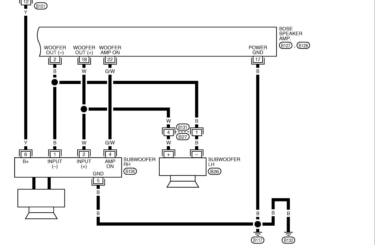 Схема усилителя Bose. Усилитель Bose amp ASSY схема. Схема аудио Bose для maxima 6 a34. Схема усилителя Bose для Nissan 2003. Bose подключение