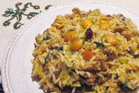 Сладкий плов рецепт
