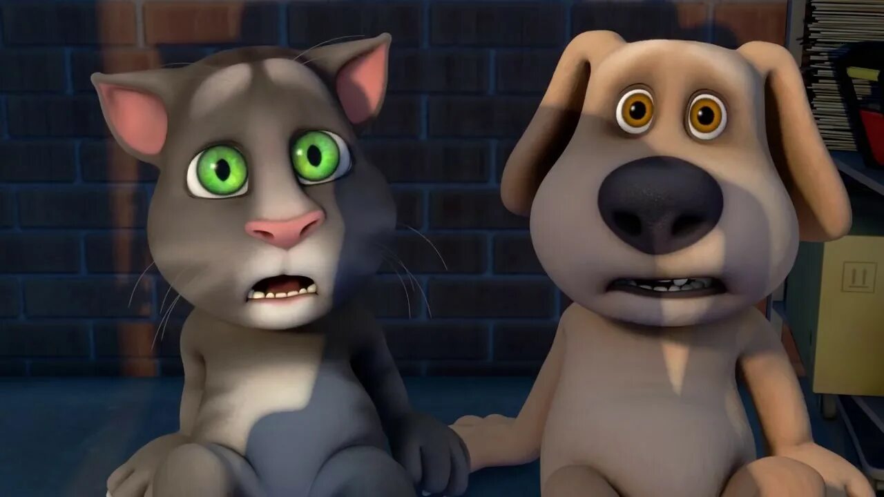 Том говорящий 1 час. Том и его друзья 2. Talking Tom 2009.