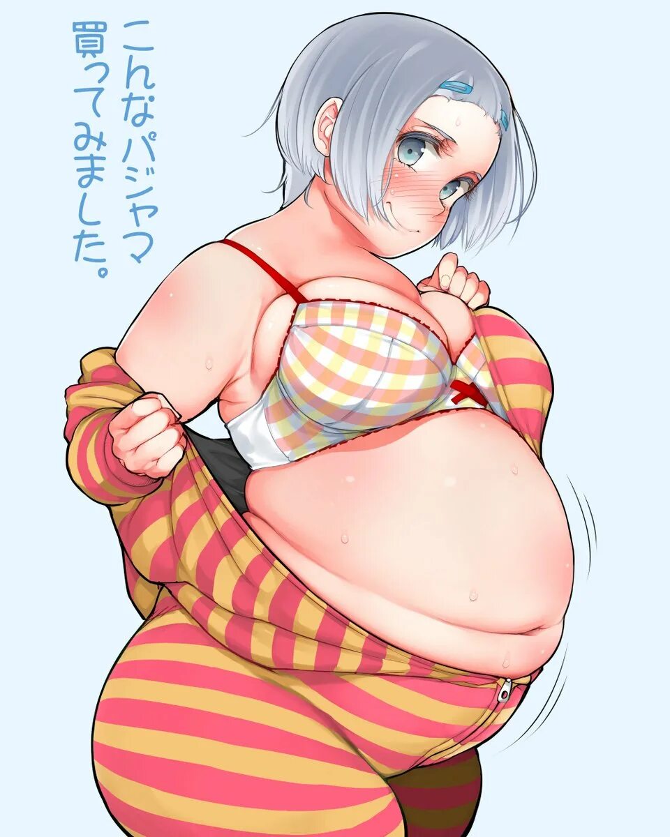 Big belly girl comics