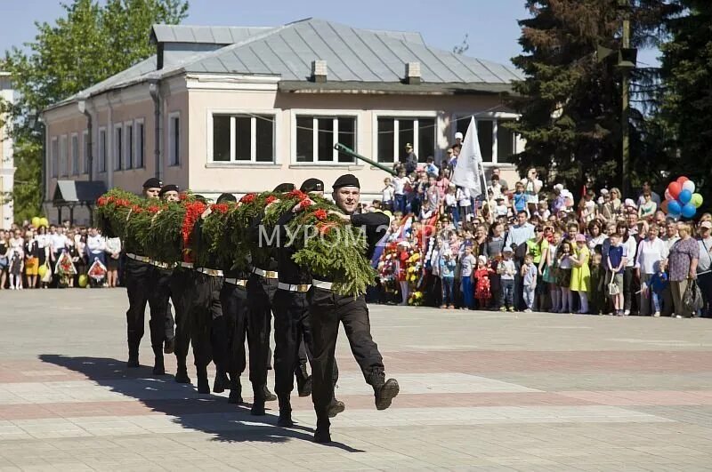 Мая муре. Парад в Муроме. Муром парад Победы. Парад 9 мая Муром. Парад в Муроме 2022.