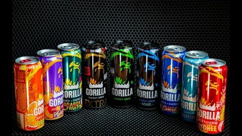 Gorilla энергетик вкусы