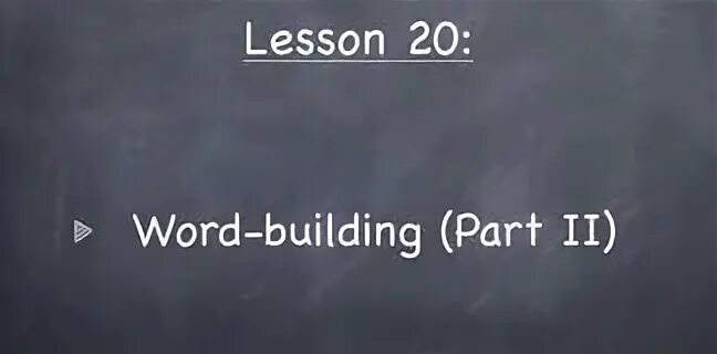 25 lessons