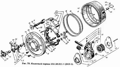 151 тормоза