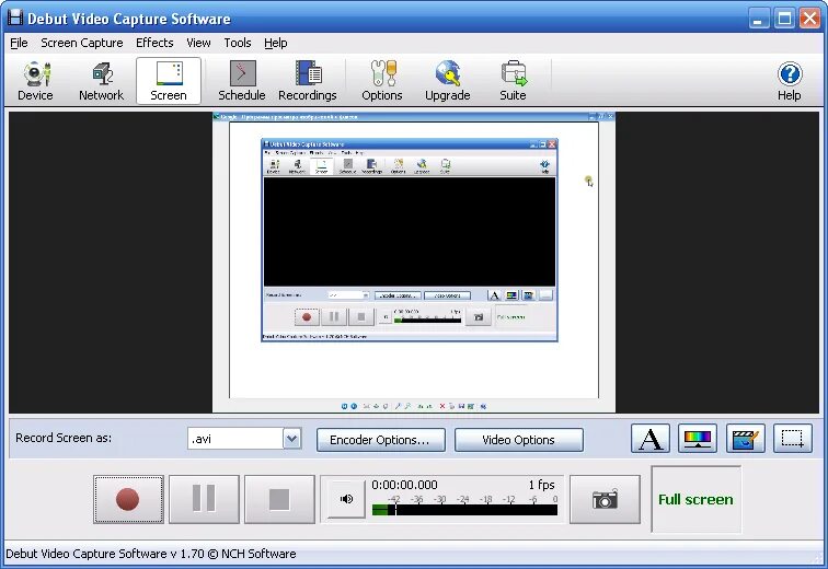 Debut Video capture. Video capture software. Nch capture. Программа для захвата видео.