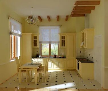 Кухни в частном доме фото бюджетные