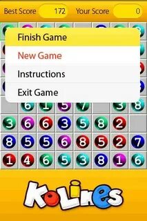 Finish score