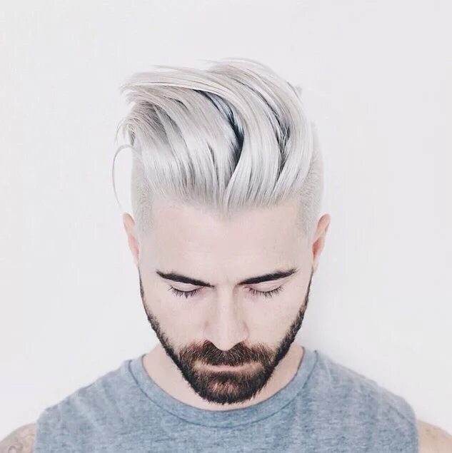 Длинные пепельные волосы мужская стрижка Types Of Haircuts For Men: The Ultimate Guide To Different Haircut Styles New me