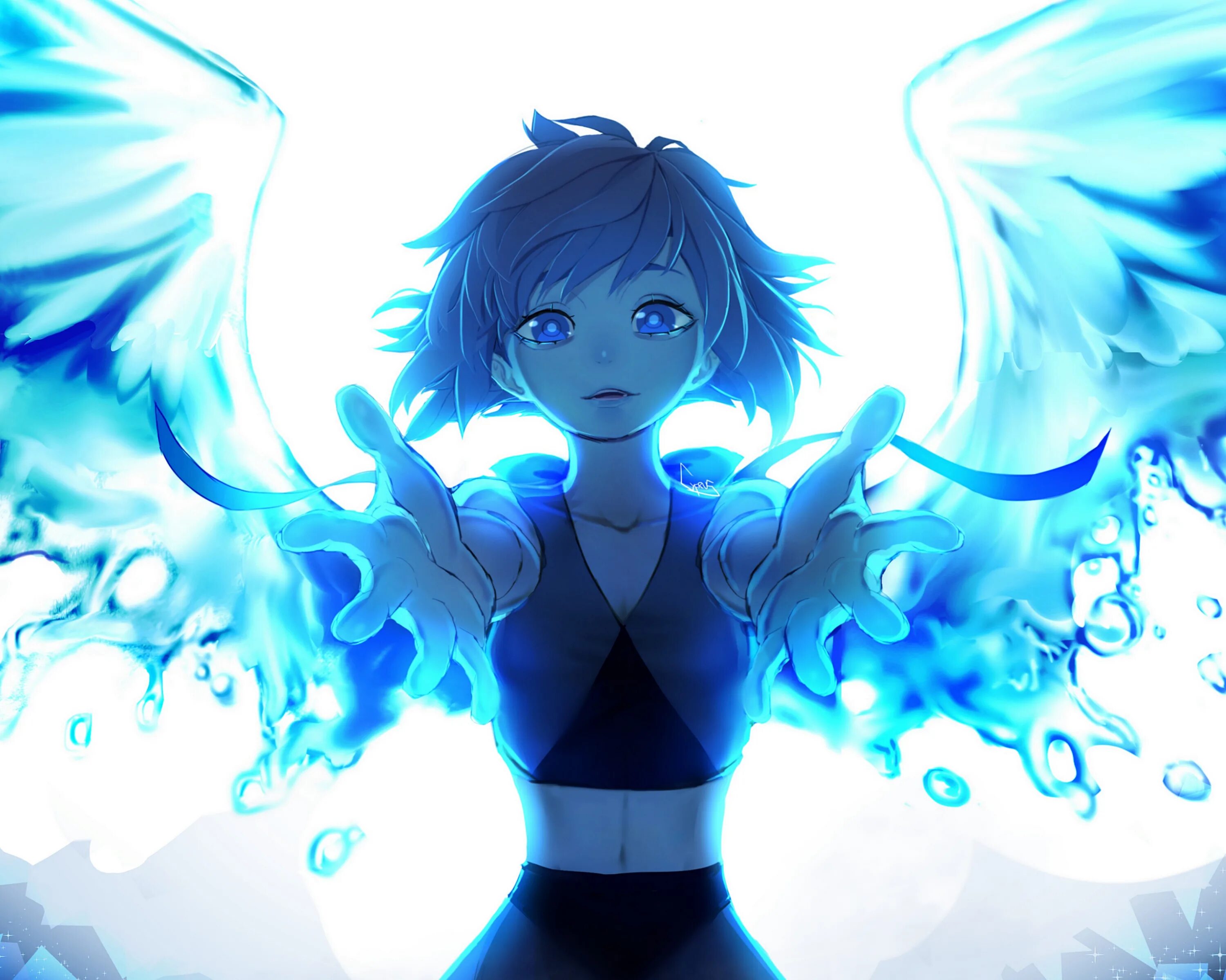 Blue eyed angels