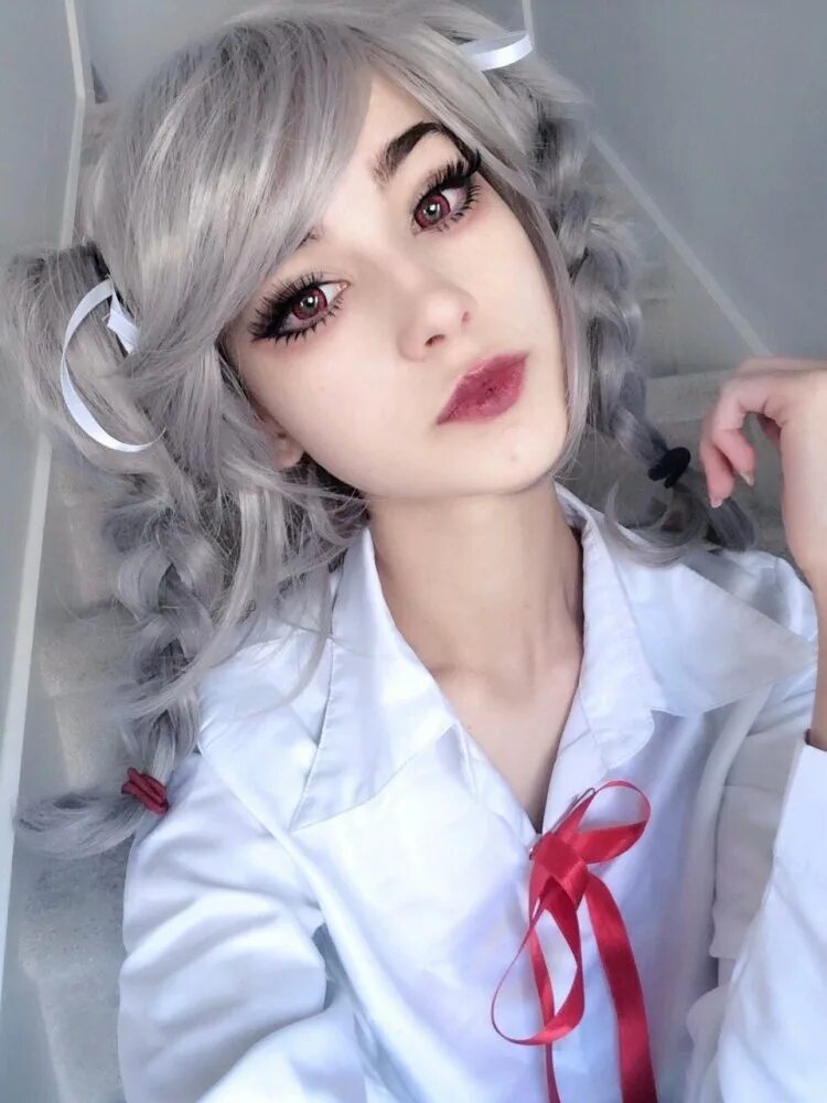 Косплей макияж. Anzujaamu сара. аниме макияж. макияж для косплея.