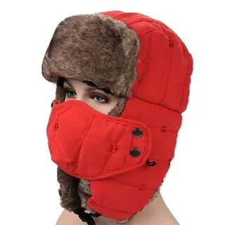 Маска ушанка