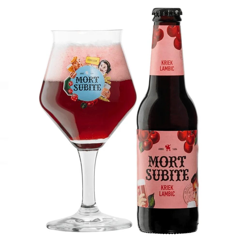 Пиво mort subite Kriek. Lambic Kriek пиво. Бельгийское Вишневое пиво Kriek. Морт Сюбите крик Ламбик 0.25.