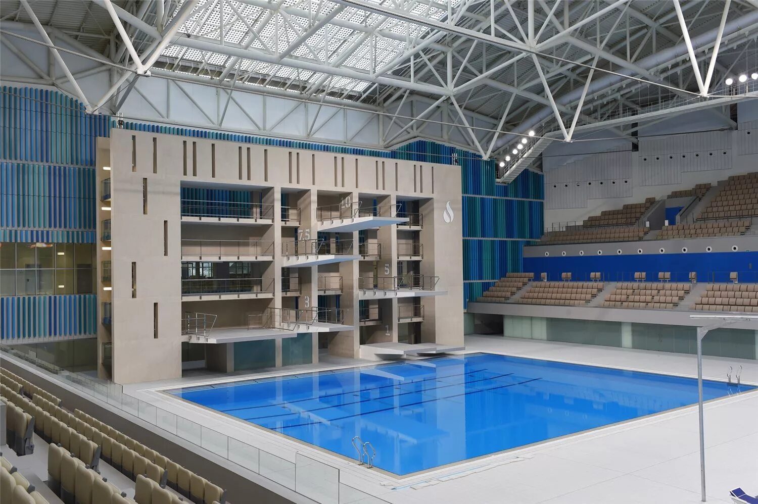 Дворец водных видов спорта Баку. Бакинский дворец спорта. Бассейн Aquatic Баку. Баку дворец спорта