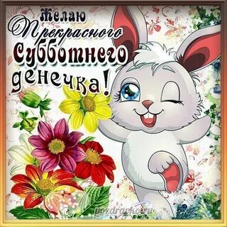Стикеры доброй субботы
