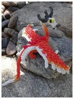 Дракон из резинок
