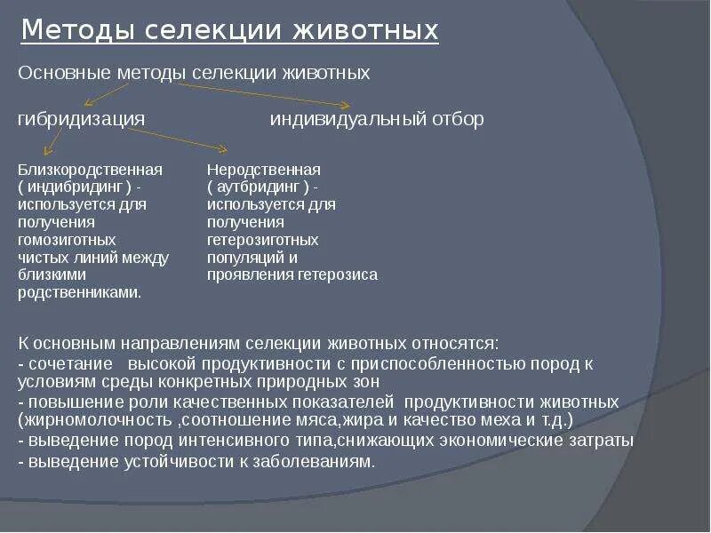 Основные методы селекции. Методы животной селекции. Метода селекции животных. Методы селекции вывод. Наследственно устойчивый