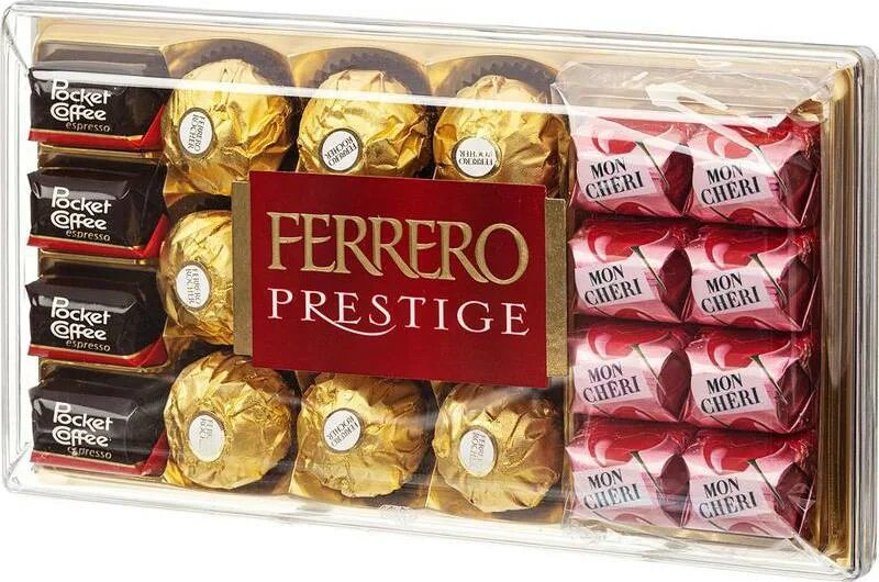 Набор конфет Ferrero Prestige. Красное белое Ферреро Роше. Конфеты Ферреро Роше 200 гр. Конфеты Рошен Ферреро. Конфеты ферреро роше производитель