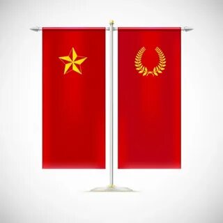 Поднять флаг вертикально