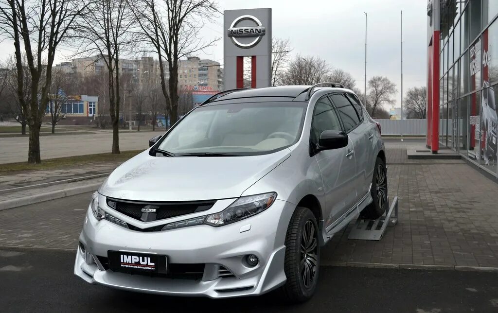 Nissan Murano Z51, фары (вариант № 2) + усиление кузова - DRIVE2