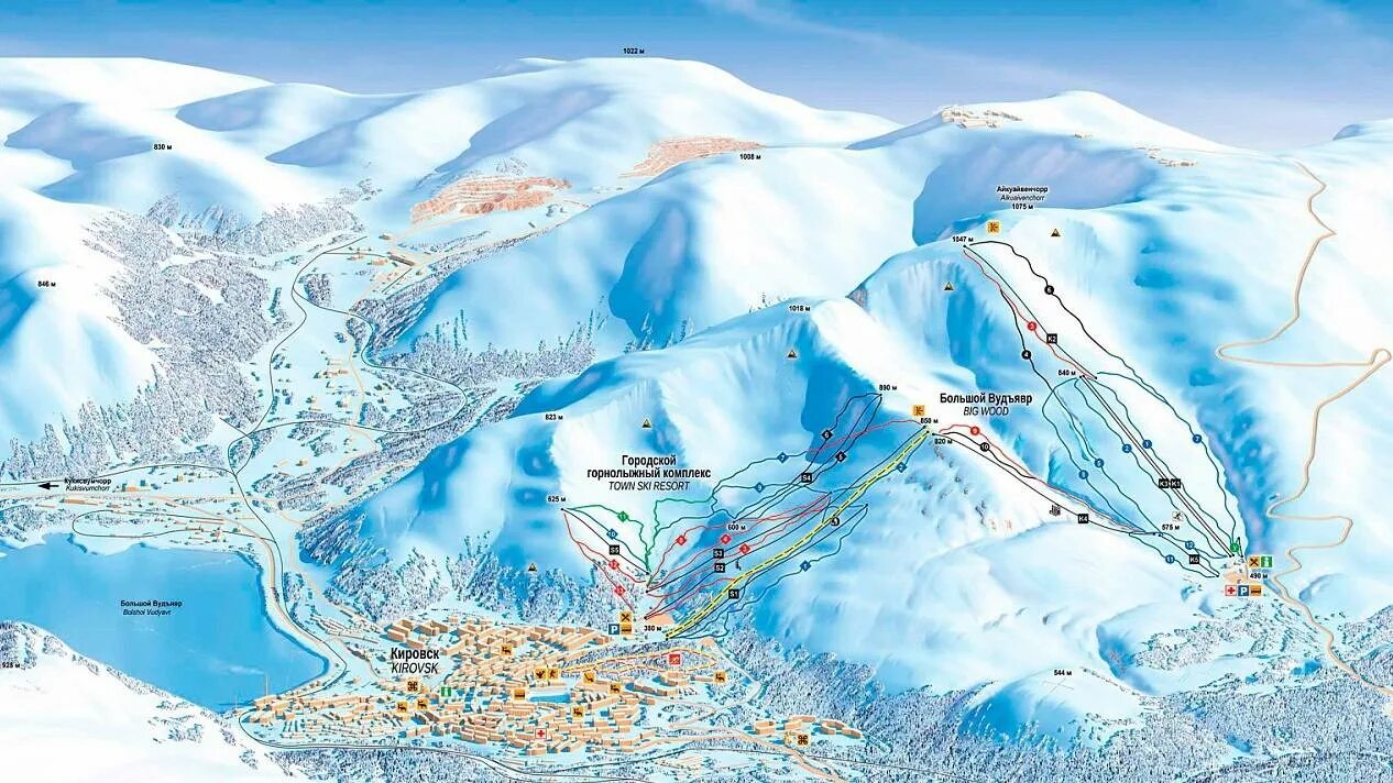 Горнолыжка Хибины Кировск