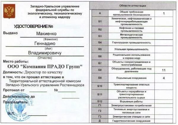 Промбезопасность 2024 тесты с ответами. Аттестация по промбезопасности. Области аттестации.