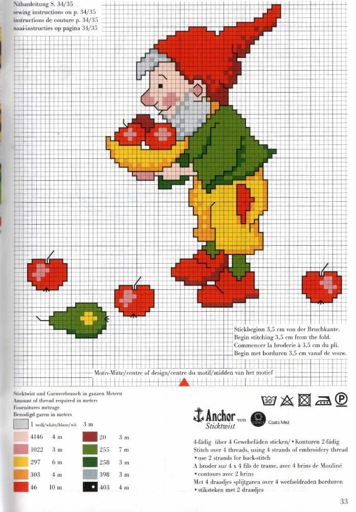 Вышивка крестиком белоснежка и семь гномов. Гномы схемы вышивки. Схема гномика. Схема гномика. Новогодний гном вышивка крестом.