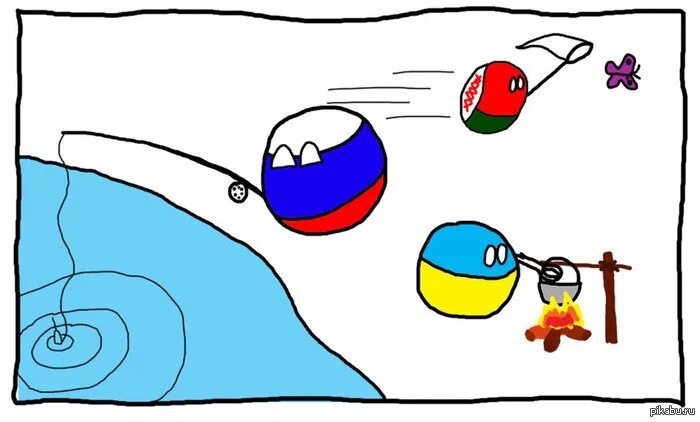 Украина беларусь вконтакте. Countryballs Россия и Беларусь. Беларусь и Россия собутыльники Countryballs. Кубань Polandball.