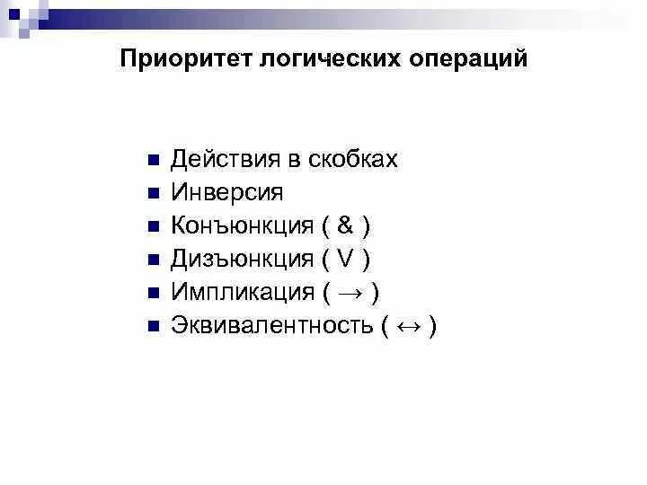 Приоритет операций в информатике. Булева Алгебра приоритет операций. Приоритет операций в алгебре логики. Приоритет выполнения логических операций Алгебра логика. Приоритет логических операций в информатике.