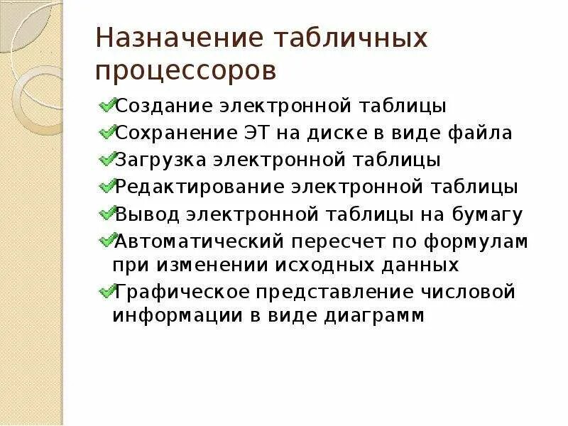 Табличный процессор предназначен для. История табличных процессоров сообщение. Назначение табличного процессора. Назначение табличного процессора. Табличный процессор.
