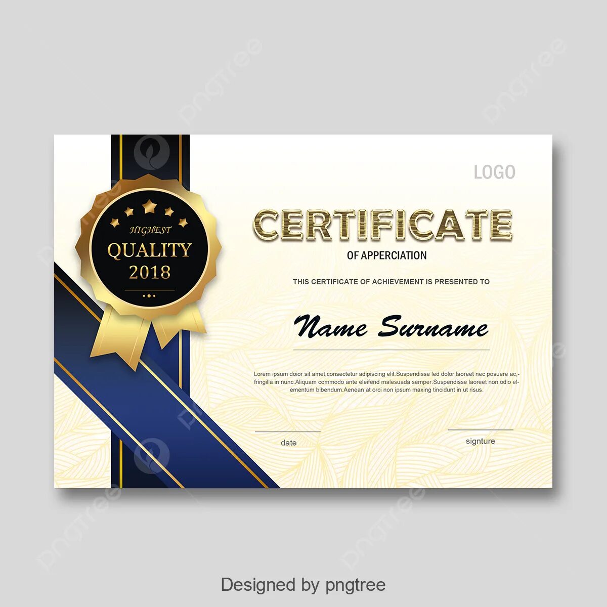 Certificate of Honor. Modern Certificate Template Gold. Certificate of honour. Honor Certification.