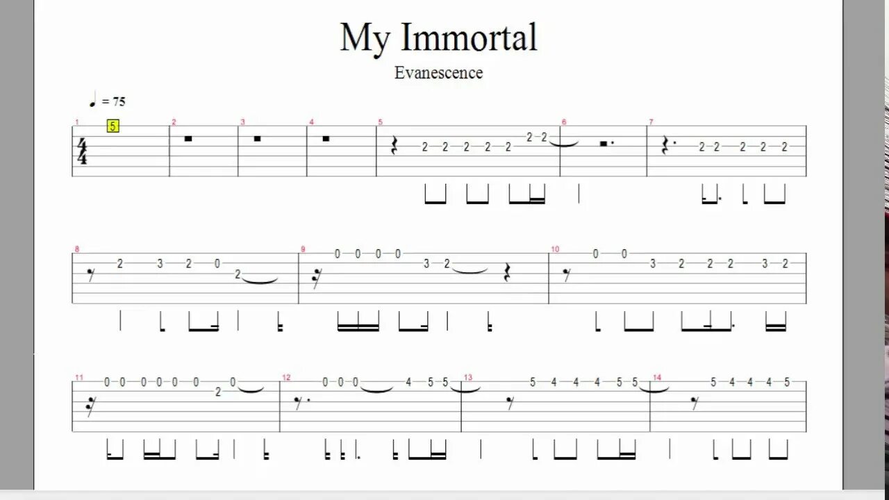 Песня my immortal. Evanescence табы. Immortal Evanescence Ноты. Evanescence my Immortal табы для гитары. Табулатура для пианино Evanescence.