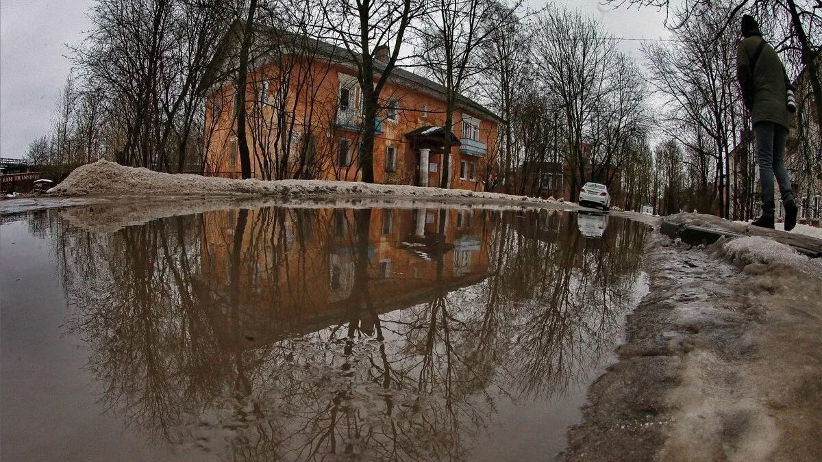 Погода в ленинградской сейчас. Паводок дождь. Слякоть в Ленобласти. Паводковые воды. Паводок фото.