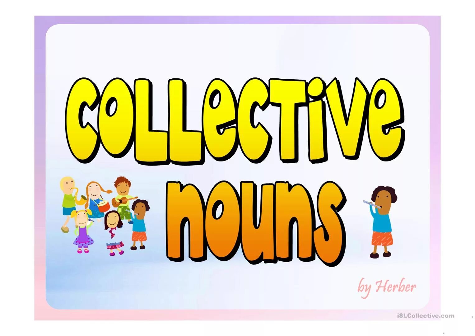 Collection Nouns. Collective Nouns in English. Collective Nouns Worksheets.