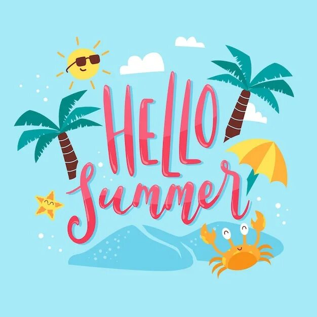 Песня привет лето. Лето надпись. Привет лето. Summer надпись. Hello Summer надпись вектор.