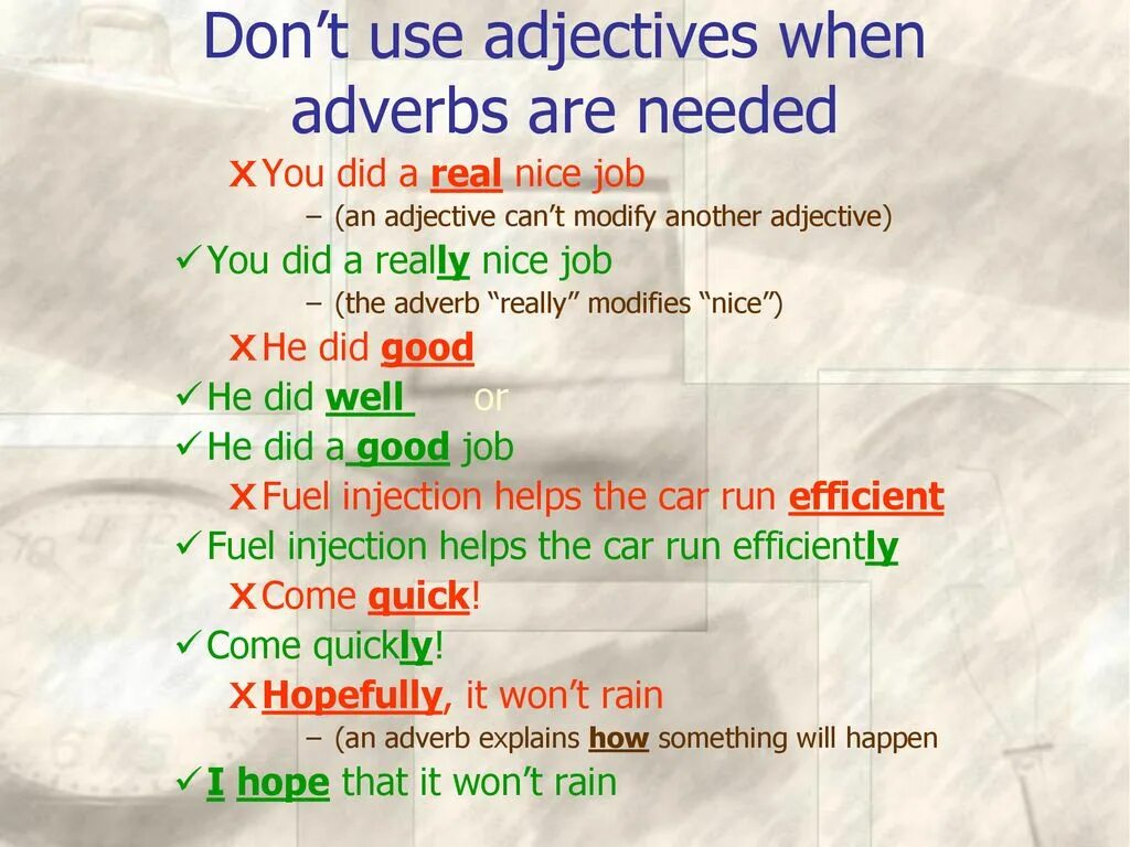 Use more adjective. Comparative and superlative adjectives исключения. Adjectives and adverbs use. Comparatives and superlatives правило. Comparison of adjectives.