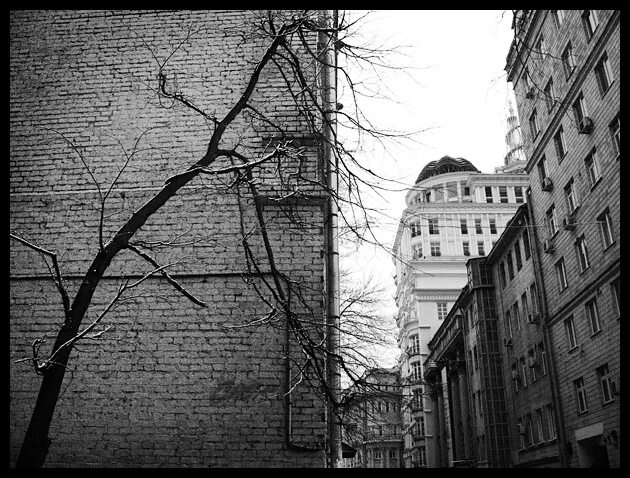 песня среди домов