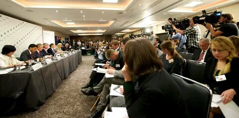 Hold conference