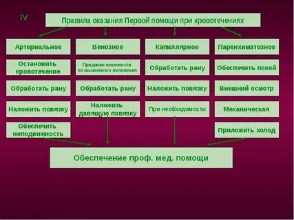 Правила оказания первой помощи в чрезвычайных ситуациях