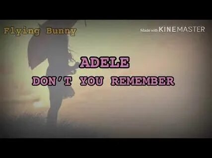 Песня can you remember
