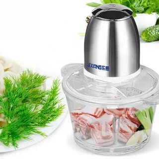 Измельчитель кухонный электрический для мяса и овощей
