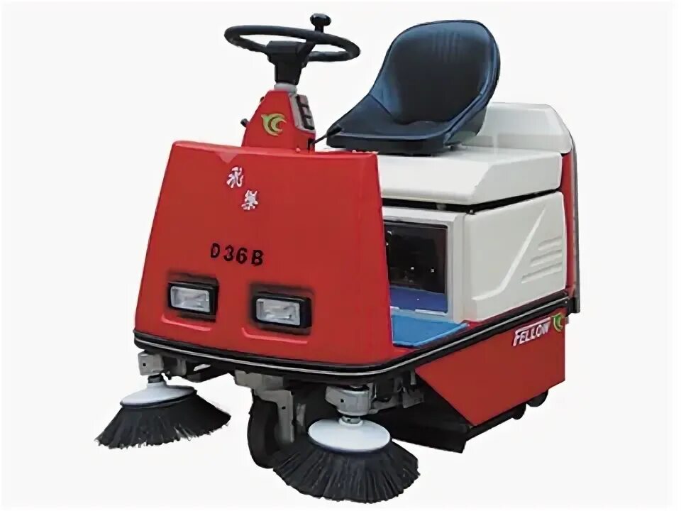 Китайский Райдер. Ros1300 Ride on Sweeper. Купить китайский Райдер.