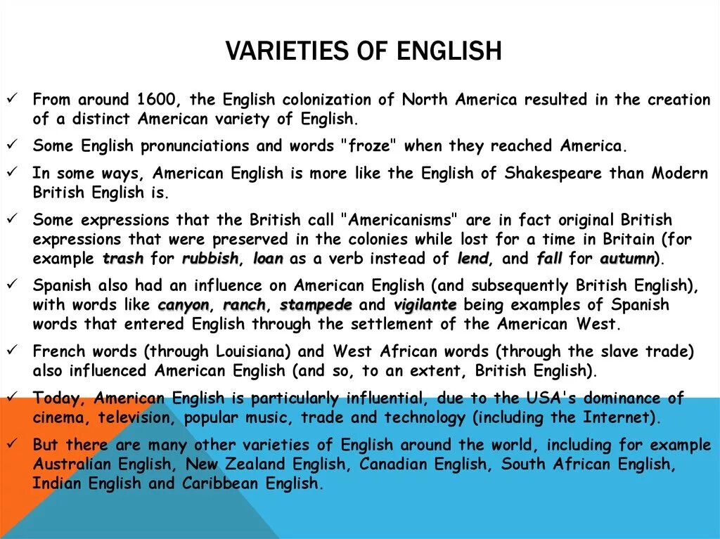 Around на английском. Varieties of English. Regional varieties of English. Regional varieties of the English Vocabulary. Varieties of English examples.