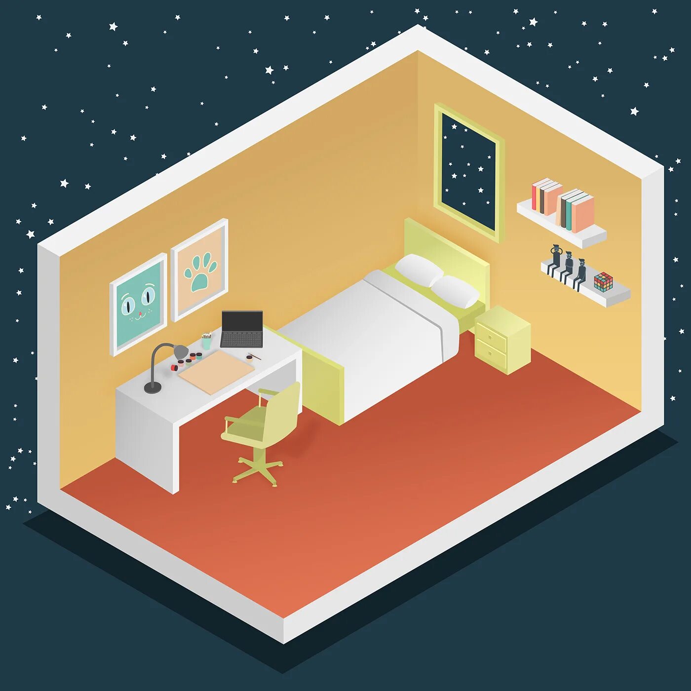 Isometric illustration :: Behance