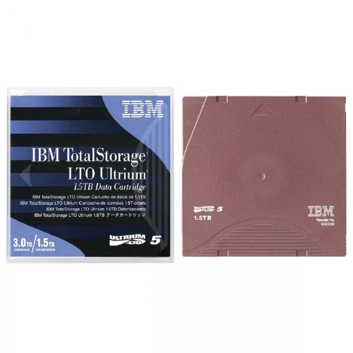 IBM LTO Ultrium-5 1,5 TB/3,0 TB. Fujifilm Ultrium LTO 5. IBM Ultrium lto9 Tape Cartridge - 1845tb. Ibm lto